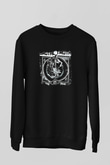 Brutal Truth Baskılı Unisex Siyah Sweatshirt