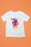 Buckethead Baskılı Beyaz Unisex Beyaz Çocuk Tişört - Tshirt
