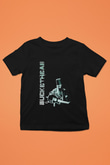 Buckethead Baskılı Unisex Siyah Çocuk Tişört - Tshirt
