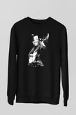 Buckethead Baskılı Unisex Siyah Sweatshirt