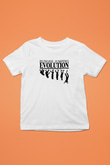Bungee Jumping Baskılı Unisex Beyaz Çocuk Tişört - Tshirt