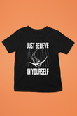 Bungee Jumping Baskılı Unisex Siyah Çocuk Tİşörtü - Tshirt