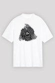 Bury Tomorrow Baskılı Beyaz Unisex Oversize Tişört - Tshirt