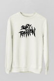 Bury Tomorrow Baskılı Beyaz Unisex Sweatshirt