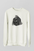 Bury Tomorrow Baskılı Beyaz Unisex Sweatshirt