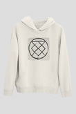 Bury Tomorrow Baskılı Unisex Beyaz Hoodie