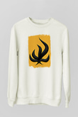 Bury Tomorrow Baskılı Unisex Beyaz Sweatshirt