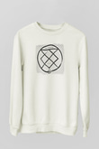 Bury Tomorrow Baskılı Unisex Beyaz Sweatshirt