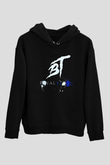 Bury Tomorrow Baskılı Unisex Siyah Kapüşonlu Sweatshirt