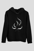 Bury Tomorrow Baskılı Unisex Siyah Kapüşonlu Sweatshirt