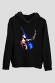 Bury Tomorrow Baskılı Unisex Siyah Kapüşonlu Sweatshirt