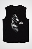 Bury Tomorrow Baskılı Unisex Siyah Kolsuz Tişört - Tshirt