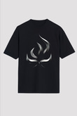 Bury Tomorrow Baskılı Unisex Siyah Oversize Tişört - Tshirt