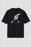 Bury Tomorrow Baskılı Unisex Siyah Oversize Tişört - Tshirt