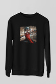 Bury Tomorrow Baskılı Unisex Siyah Sweatshirt