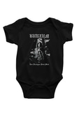 Burzum Baskılı Siyah Bebek Body - Zıbın