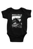 Burzum Baskılı Siyah Bebek Body - Zıbın