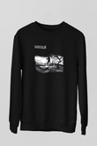 Burzum Baskılı Unisex Siyah Sweatshirt