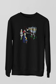 Burzum Baskılı Unisex Siyah Sweatshirt