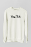 Burzum Beyaz Unisex Sweatshirt