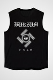 Burzum Siyah Unisex Kolsuz Tişört