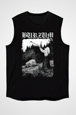 Burzum Siyah Unisex Kolsuz Tişört