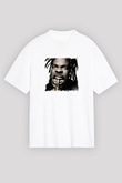 Busta Rhymes Baskılı Unisex Beyaz Tişört