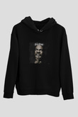 Busta Rhymes Baskılı Unisex Siyah Hoodie