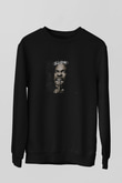 Busta Rhymes Baskılı Unisex Siyah Sweatshirt