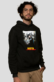 Busta Rhymes Siyah Unisex Kapüşonlu Sweatshirt