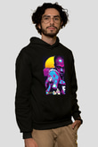 Busta Rhymes Siyah Unisex Kapüşonlu Sweatshirt