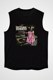Butcher Babies Baskılı Unisex Siyah Kolsuz Tişört