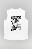 Buzzcocks Beyaz Unisex Kolsuz Tişört