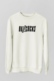 Buzzcocks Beyaz Unisex Sweatshirt
