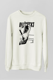Buzzcocks Beyaz Unisex Sweatshirt