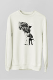 Cacophony Beyaz Unisex Sweatshirt