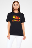 Cadılar Bayramı-Halloween Siyah Unisex Tişört T-Shirt - TişörtFabrikası