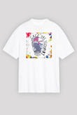 Cage the Elephant Beyaz Unisex Oversize Tişört T-Shirt