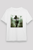 Call of Duty Beyaz Unisex Tişört T-Shirt