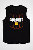 Call of Duty Siyah Unisex Kolsuz Tişört