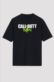 Call of Duty Siyah Unisex Oversize Tişört T-Shirt