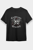 Candlemass Baskılı Unisex Siyah Tişört