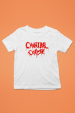Cannibal Corpse Baskılı Beyaz Unisex Çocuk Tişört