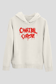 Cannibal Corpse Beyaz Unisex Kapşonlu Sweatshirt
