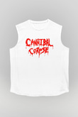 Cannibal Corpse Beyaz Unisex Kolsuz Tişört