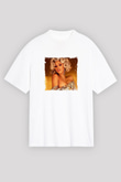 Cardi B Baskılı Unisex Beyaz Tişört