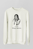Cardi B Beyaz Unisex Sweatshirt