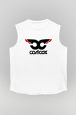 Carl Cox Beyaz Unisex Kolsuz Tişört