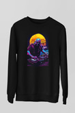 Carl Cox Siyah Unisex Sweatshirt