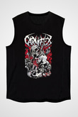 Carnifex Siyah Unisex Kolsuz Tişört